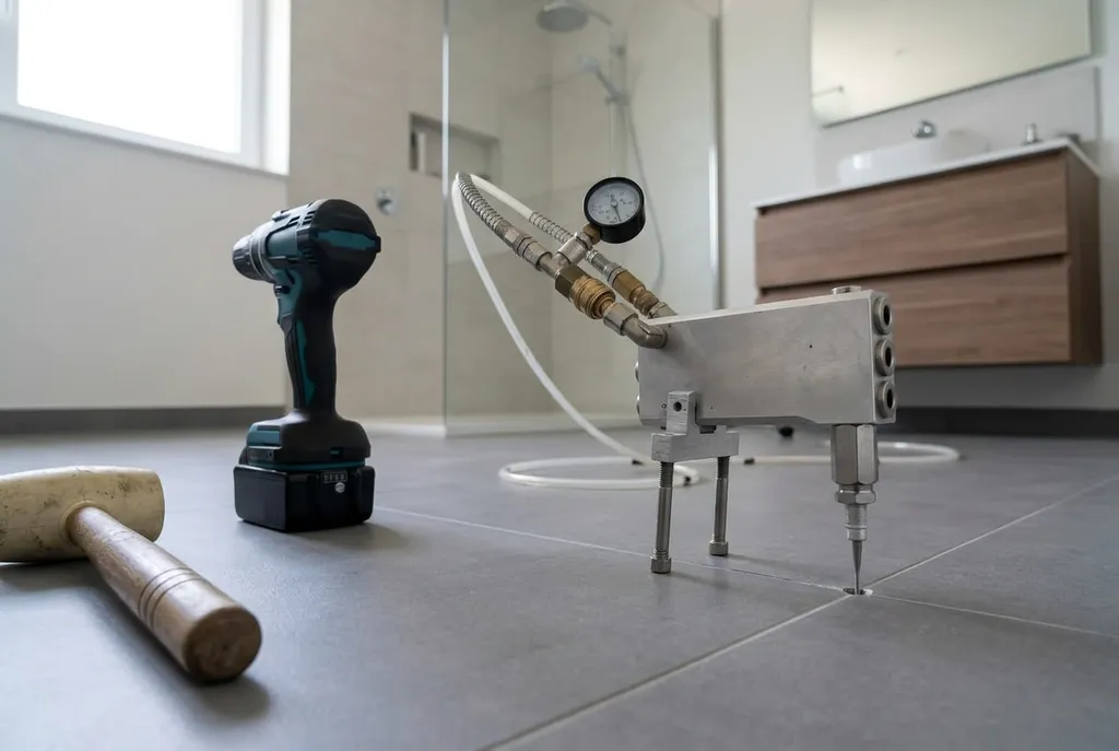 Kitbedrijf Arnhem – holle tegels injecteren